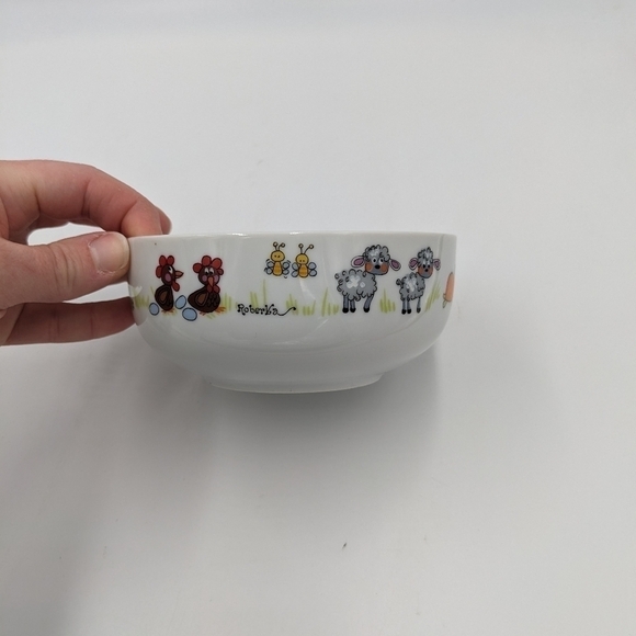 Noah's Arc George Good Japan Dinner Plate Cup Bowl Set by Roberta First Baptism - Picture 4 of 9